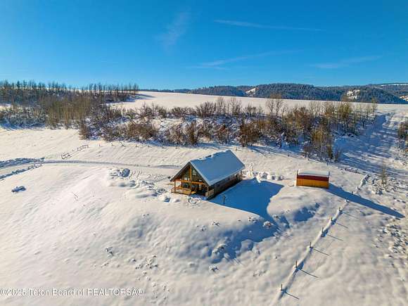 120 Acres of Land with Home for Sale in Thayne, Wyoming