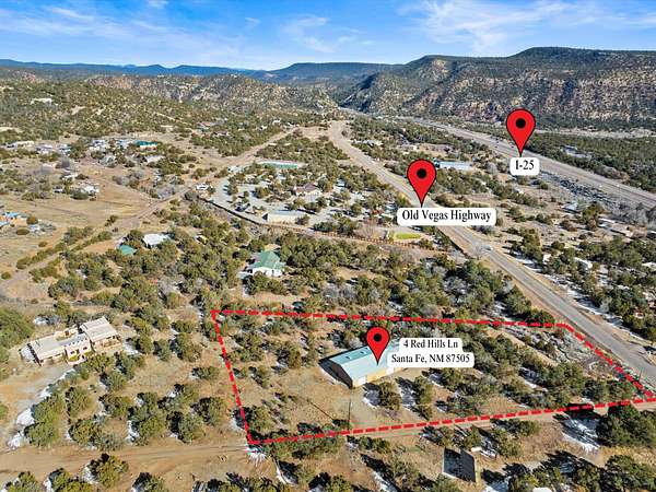 2.24 Acres of Land with Home for Sale in Santa Fe, New Mexico