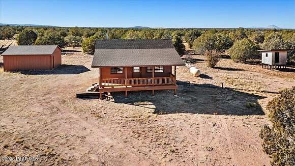 10.97 Acres of Land with Home for Sale in Ash Fork, Arizona