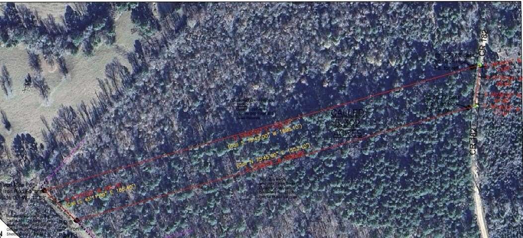 5.3 Acres of Land for Sale in Timpson, Texas