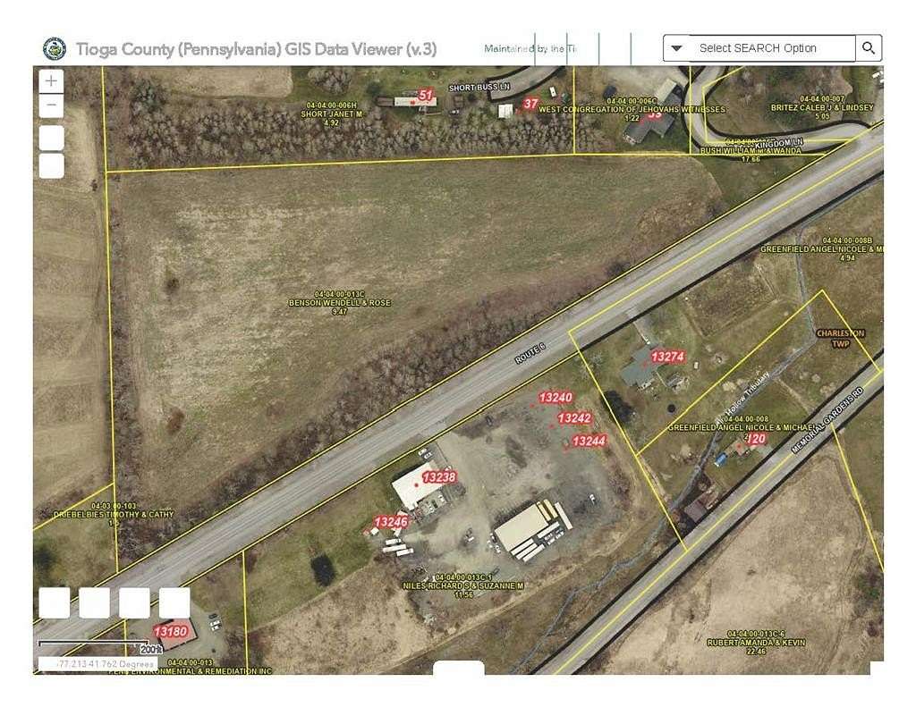 12.7 Acres of Land for Sale in Wellsboro, Pennsylvania