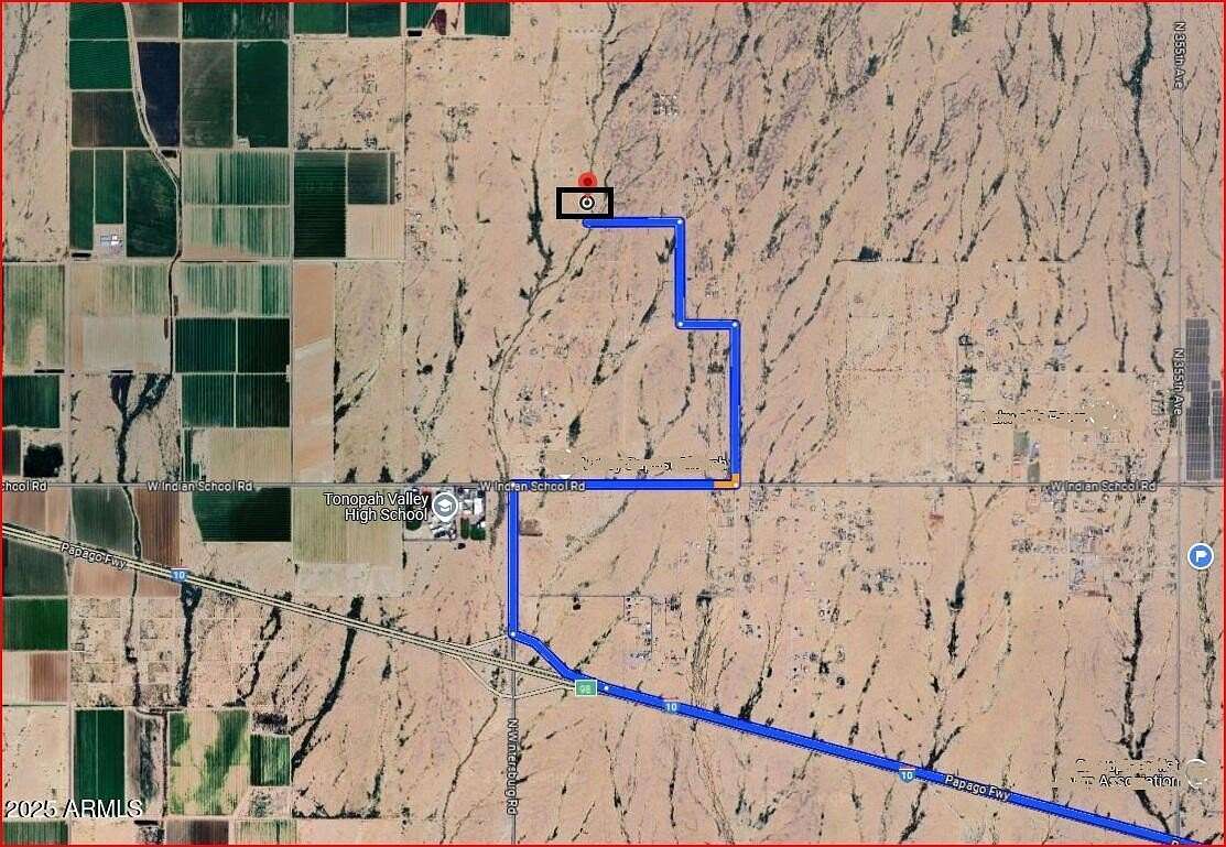 25.2 Acres of Land for Sale in Tonopah, Arizona