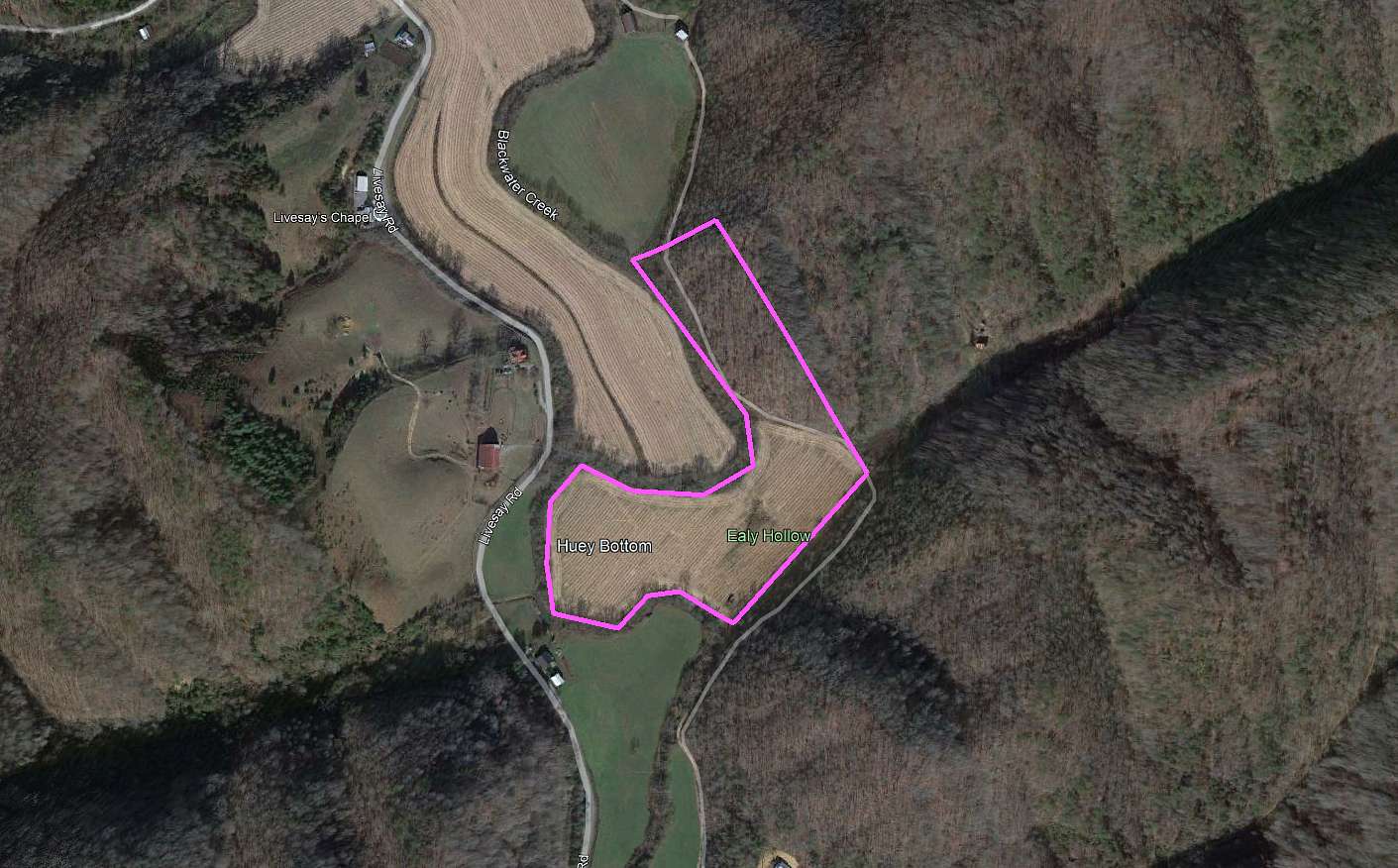 16.6 Acres of Land for Sale in Jefferson City, Tennessee