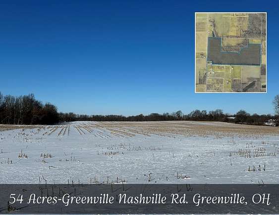 54.7 Acres of Recreational Land & Farm for Sale in Greenville, Ohio