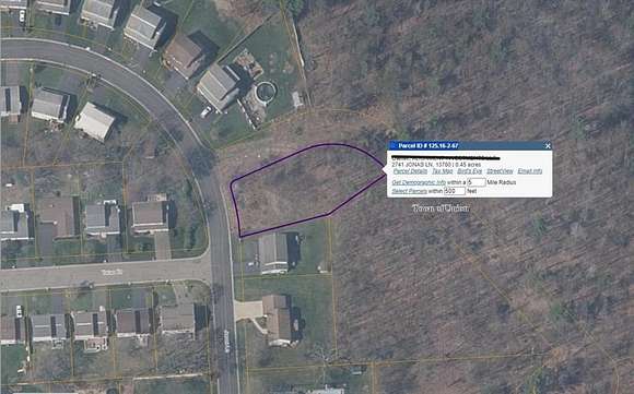 0.45 Acres of Land for Sale in Endicott, New York