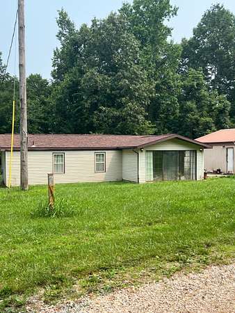 10.7 Acres of Land with Home for Sale in Cannelton, Indiana