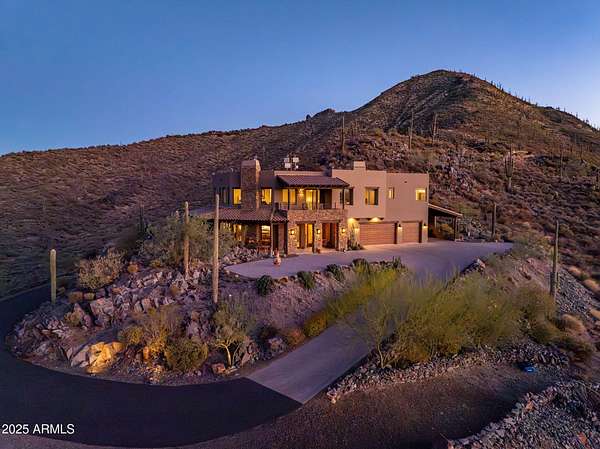 5 Acres of Land with Home for Sale in Cave Creek, Arizona
