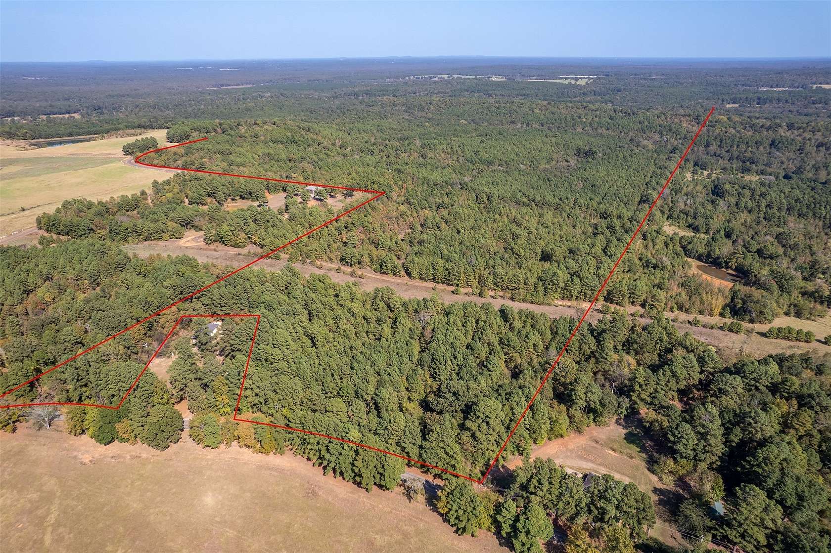 118 Acres of Recreational & Residential Land for Sale in Winona, Texas