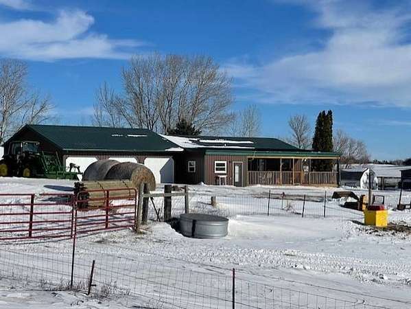 10 Acres of Land with Home for Sale in Rolette, North Dakota