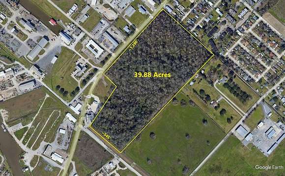 39.9 Acres of Land for Sale in Houma, Louisiana