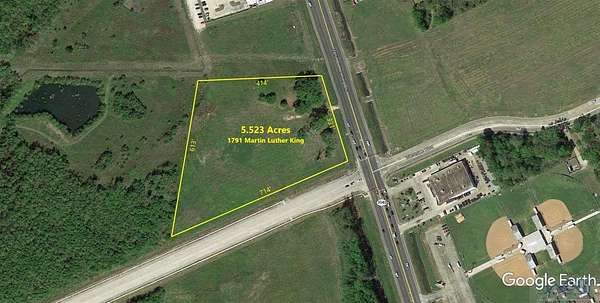 5.5 Acres of Mixed-Use Land for Sale in Houma, Louisiana