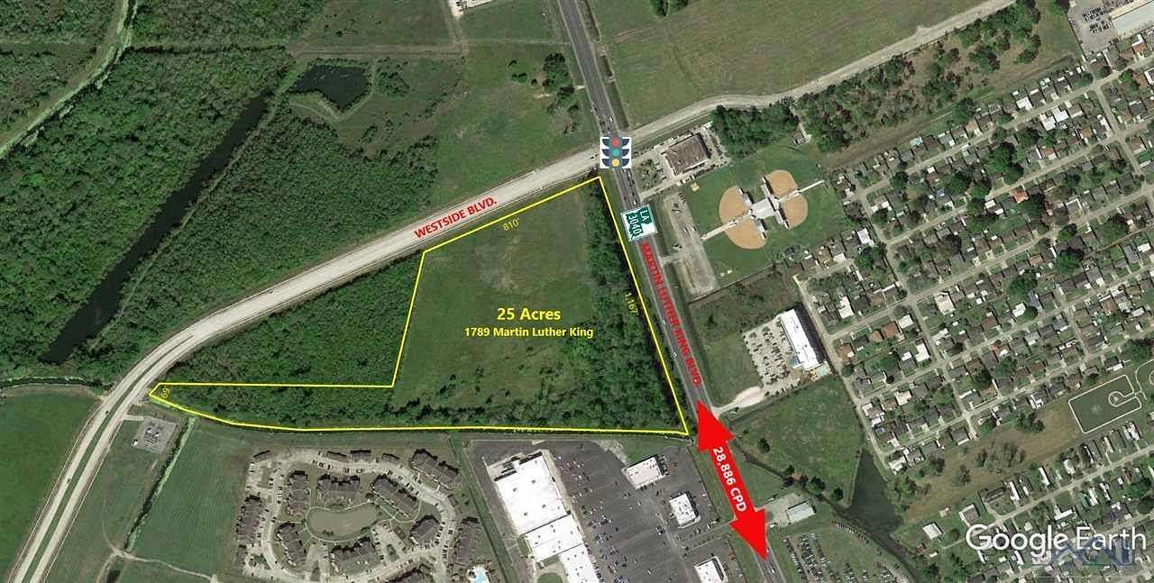 25 Acres of Mixed-Use Land for Sale in Houma, Louisiana