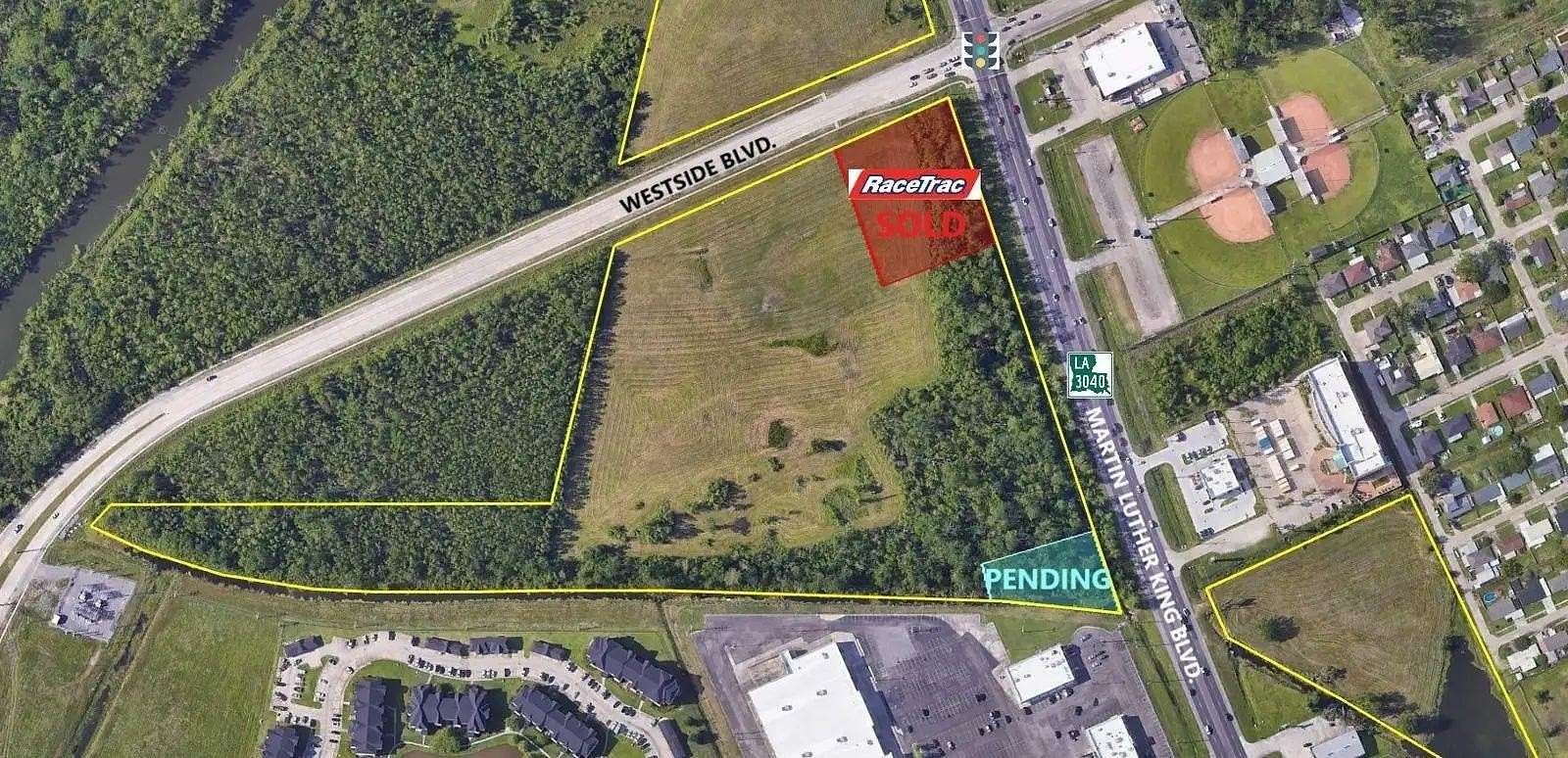 23 Acres of Commercial Land for Sale in Houma, Louisiana