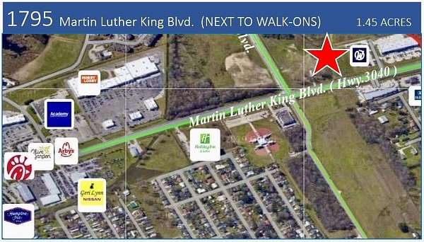 1.45 Acres of Mixed-Use Land for Sale in Houma, Louisiana