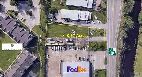 0.57 Acres of Commercial Land for Sale in Houma, Louisiana