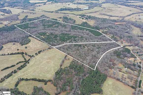 115.41 Acres of Land for Sale in Starr, South Carolina