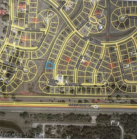 0.25 Acres of Residential Land for Sale in LaBelle, Florida