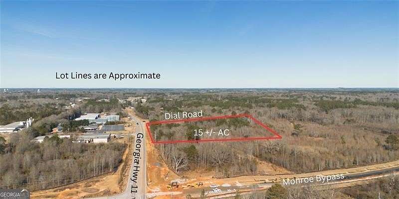 15 Acres of Land for Sale in Monroe, Georgia