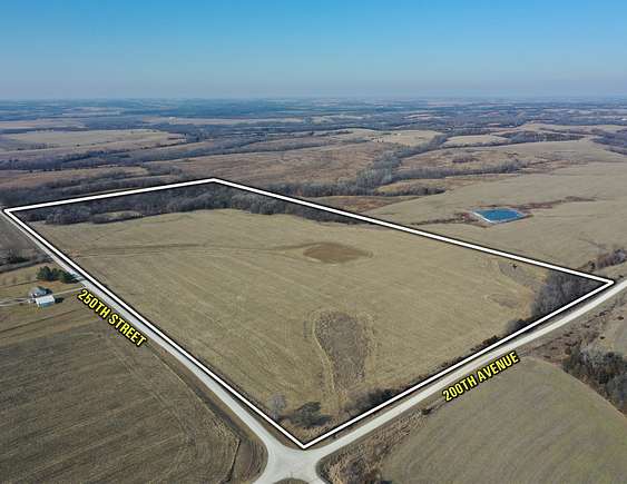 80 Acres of Recreational Land & Farm for Sale in Decatur City, Iowa