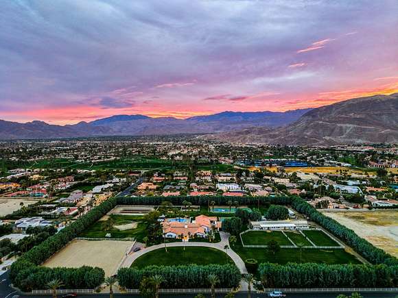 7.02 Acres of Land with Home for Lease in Rancho Mirage, California