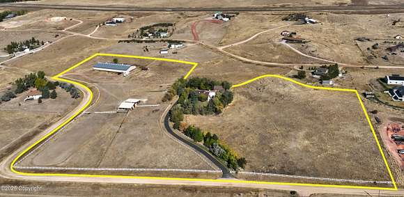 15.5 Acres of Land with Home for Sale in Gillette, Wyoming