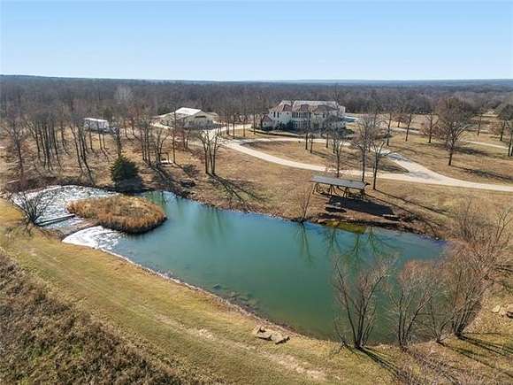 10 Acres of Recreational Land with Home for Sale in Bixby, Oklahoma