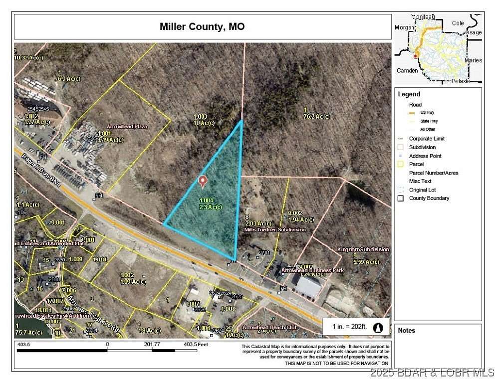 2.3 Acres of Residential Land for Sale in Lake Ozark, Missouri