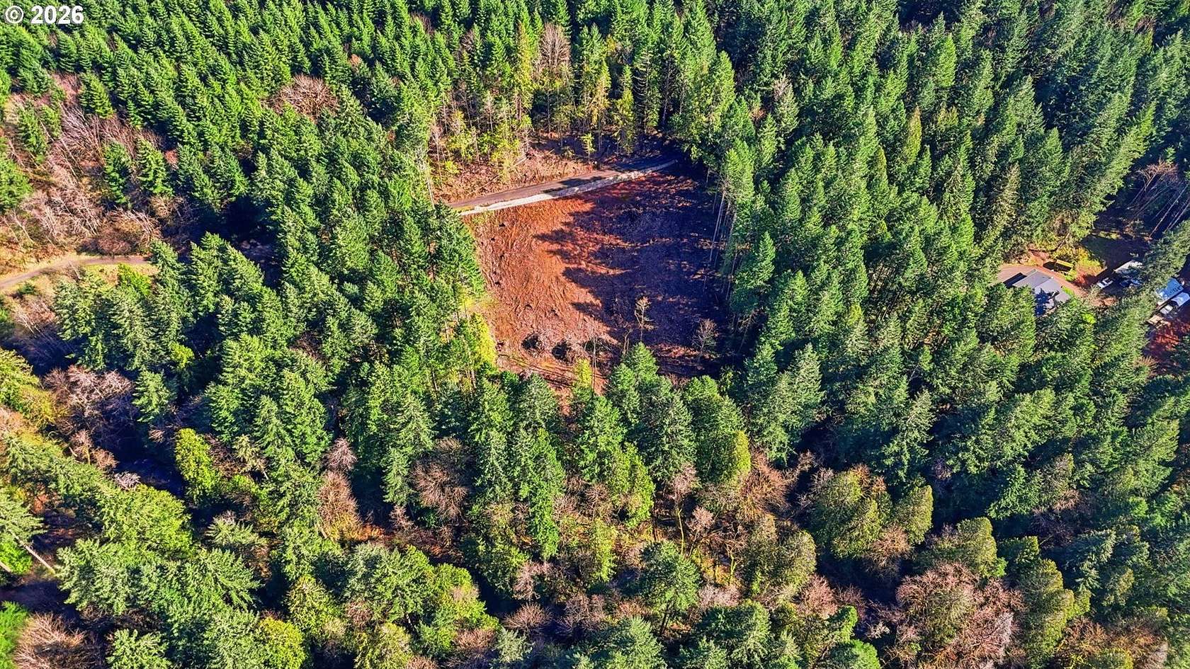 6.33 Acres of Land with Home for Sale in Banks, Oregon