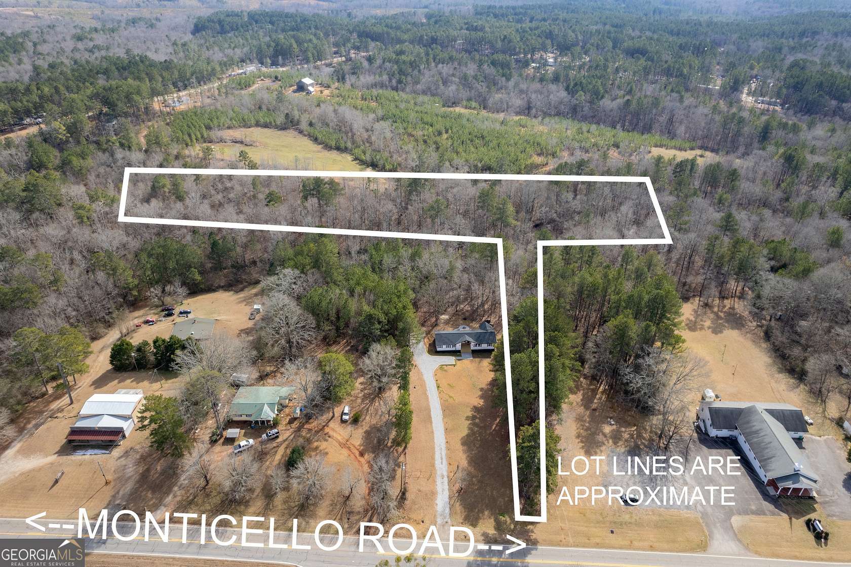 4.7 Acres of Residential Land for Sale in Eatonton, Georgia
