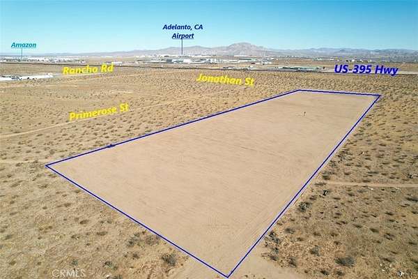 10 Acres of Residential Land for Sale in Adelanto, California