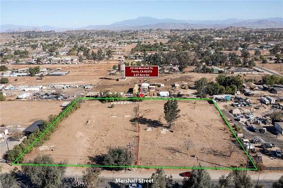 2.26 Acres of Residential Land for Sale in Perris, California