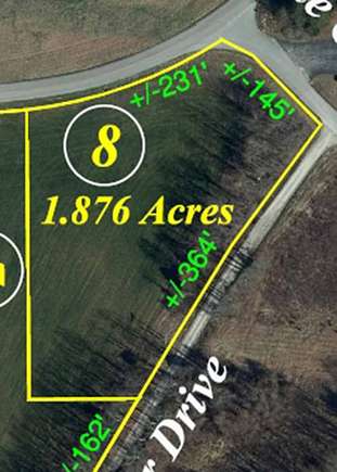 1.876 Acres of Residential Land for Sale in Big Clifty, Kentucky