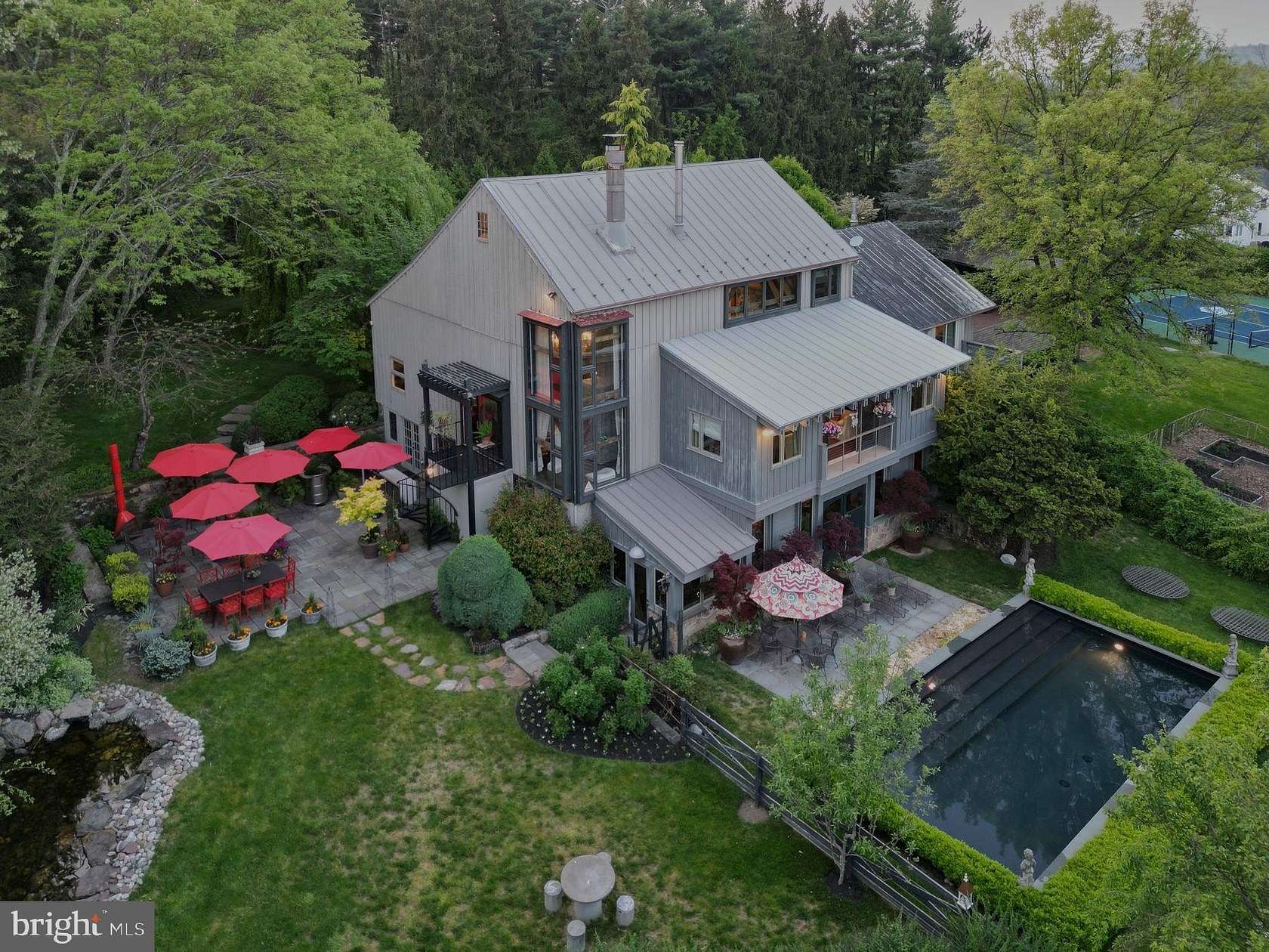 3.42 Acres of Land with Home for Sale in Newtown, Pennsylvania
