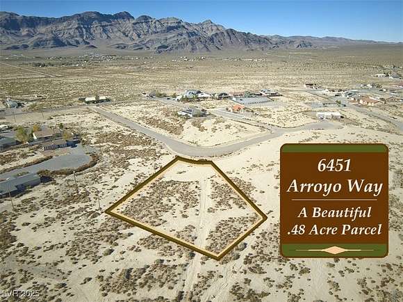 0.485 Acres of Residential Land for Sale in Pahrump, Nevada