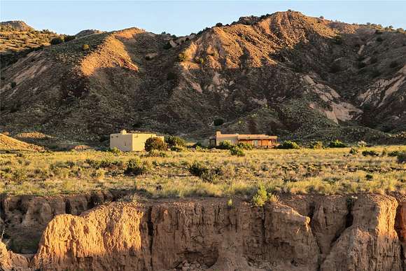 32 Acres of Recreational Land with Home for Sale in Abiquiu, New Mexico