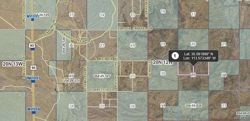 320 Acres of Recreational Land for Sale in Kingman, Arizona