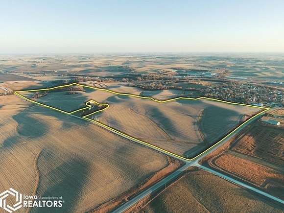 126 Acres of Agricultural Land for Sale in Garrison, Iowa