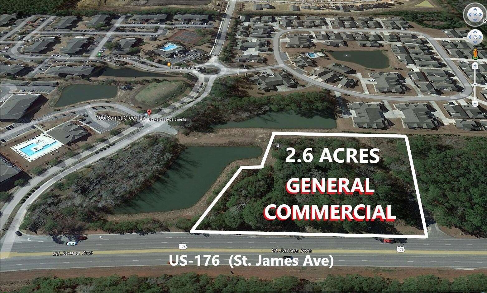 2.6 Acres of Residential Land for Sale in Summerville, South Carolina