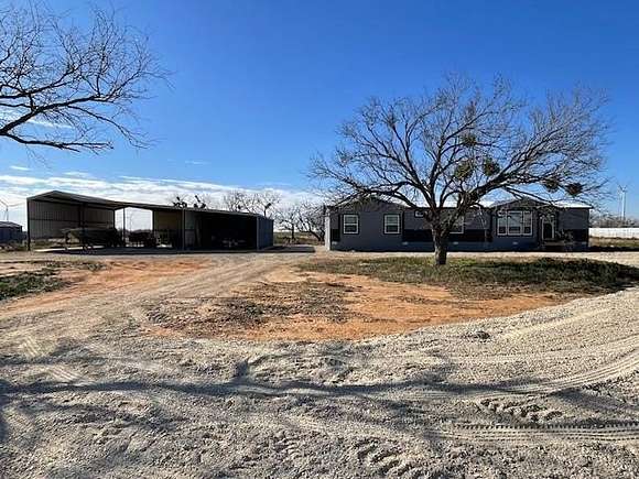 9.317 Acres of Residential Land with Home for Sale in Hermleigh, Texas