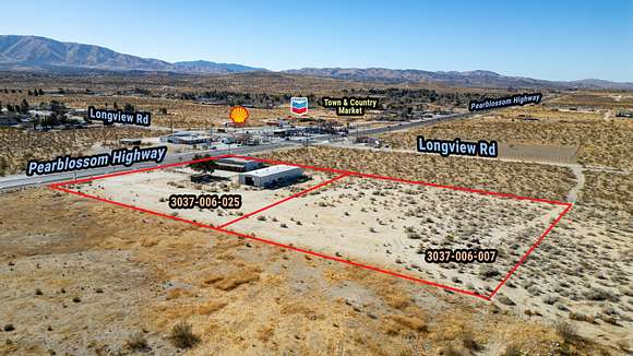 4.07 Acres of Mixed-Use Land for Sale in Pearblossom, California