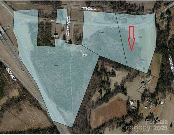 7.03 Acres of Commercial Land for Sale in Newton, North Carolina