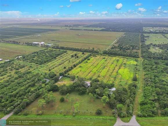 13.37 Acres of Land with Home for Sale in Fort Pierce, Florida