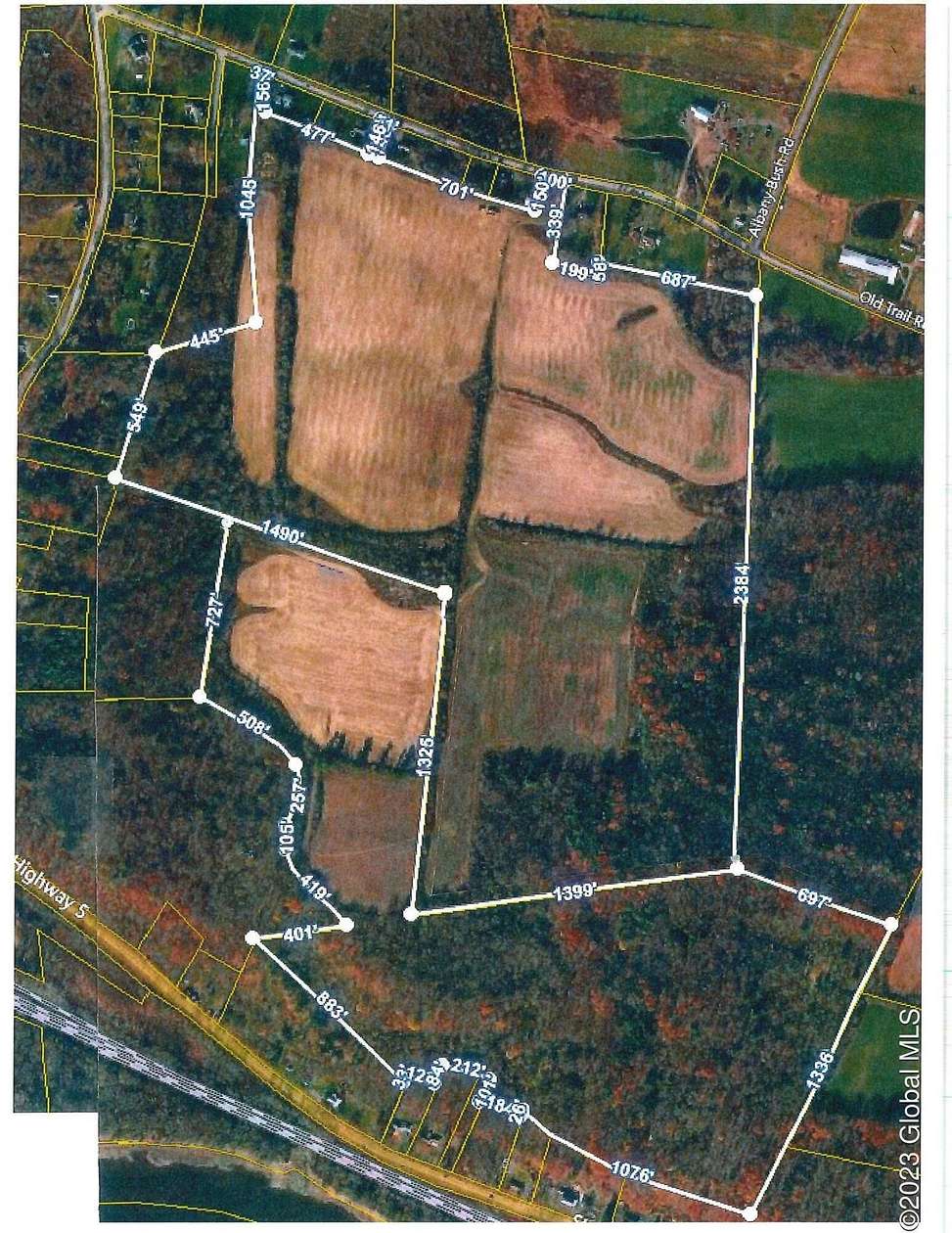 196 Acres of Agricultural Land for Sale in Fonda, New York