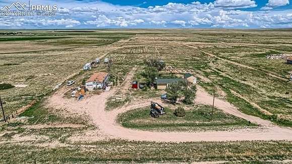 34.33 Acres of Agricultural Land with Home for Sale in Calhan, Colorado