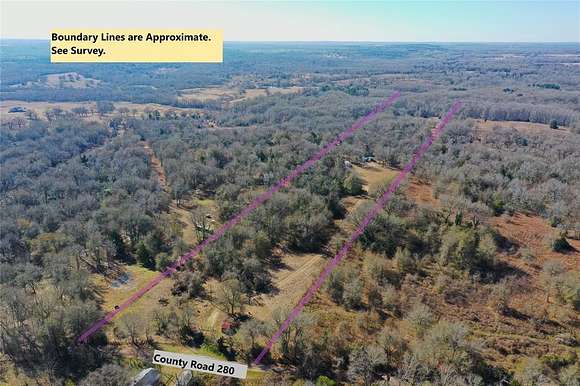 16.25 Acres of Recreational Land for Sale in Oakwood, Texas