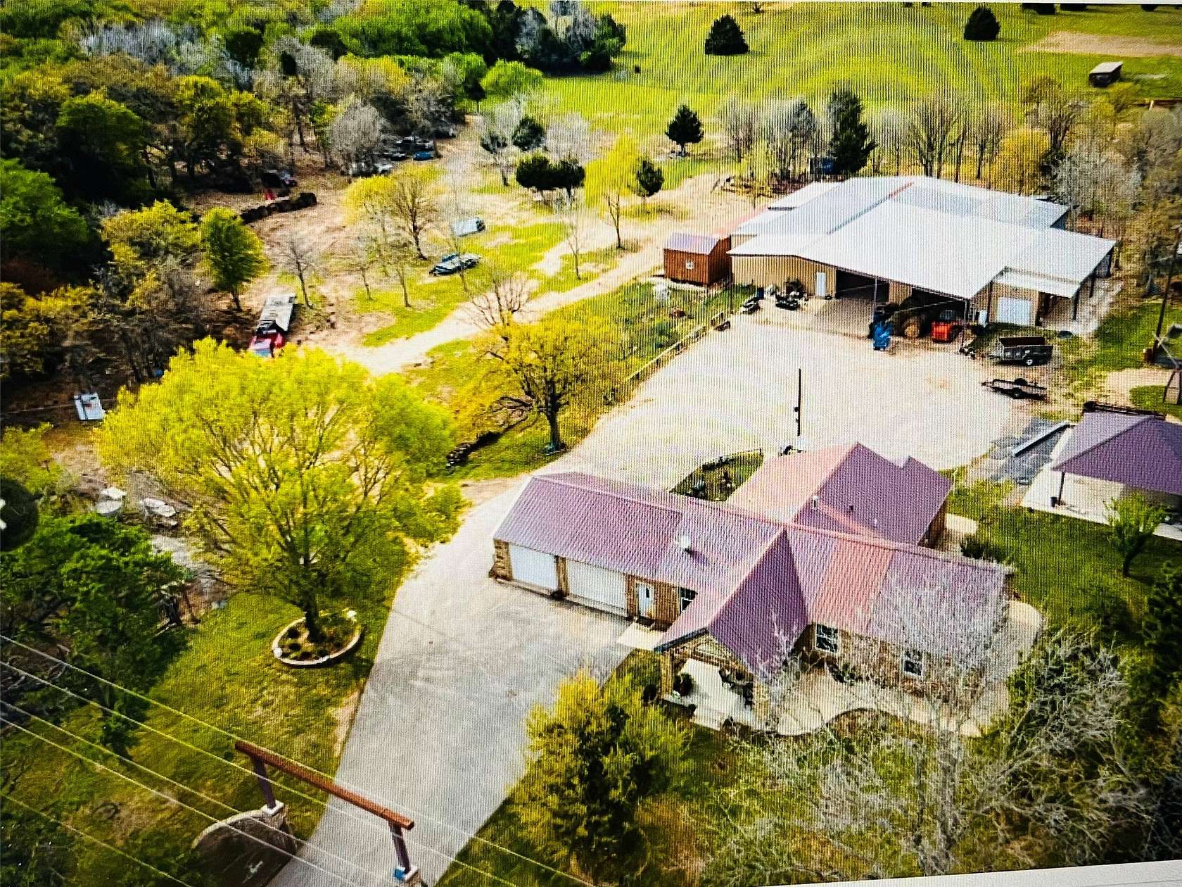 7 Acres of Land with Home for Sale in Cleburne, Texas