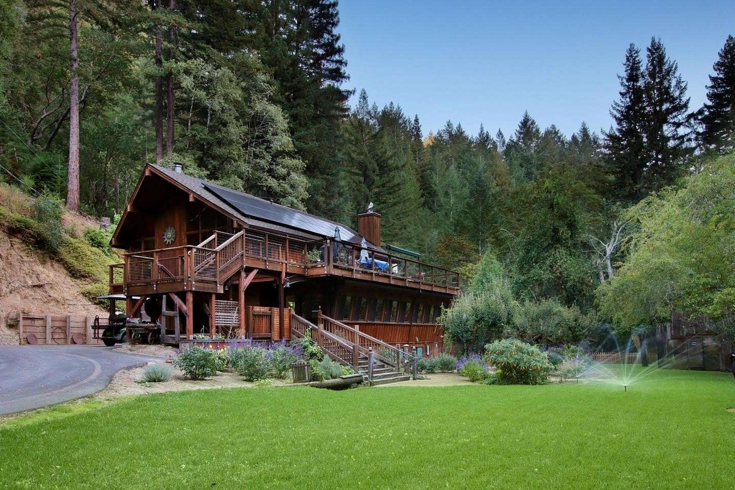 34 Acres of Recreational Land with Home for Sale in Los Gatos, California
