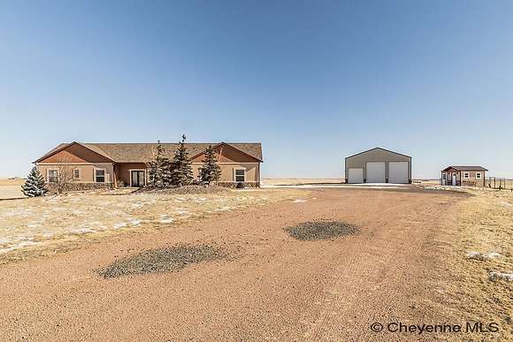 40 Acres of Agricultural Land with Home for Sale in Cheyenne, Wyoming