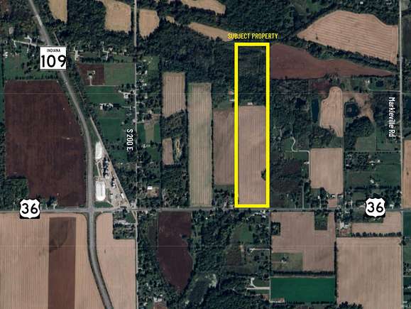 48 Acres of Agricultural Land for Sale in Markleville, Indiana