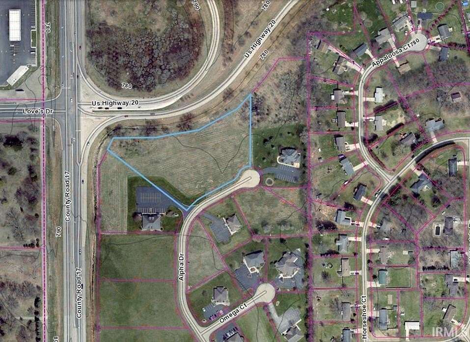 3.16 Acres of Commercial Land for Sale in Goshen, Indiana